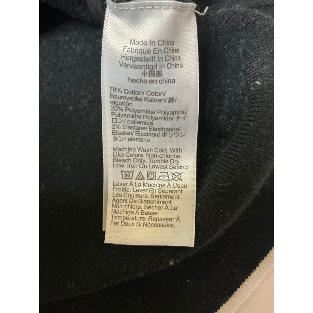 Madewell Blanket Stitch Knit Crewneck ButtonUp Sweater Tank Quiet Luxury Minimal - Picture 6 of 7